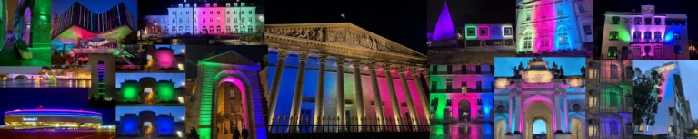 Monuments et hôpitaux illuminés aux couleurs de la Journée Internationale des Maladies Rares