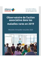 Couverture de la restitution de l'enquête 2020 de l'observatoire