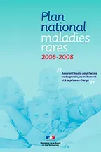 Couverture du Plan national maladies rares 2005-2008