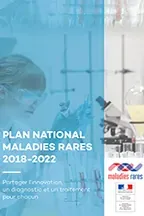 Couverture du Plan national maladies rares 2018-2022