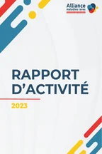 Couverture du rapport d'activité 2023 de l'Alliance maladies rares