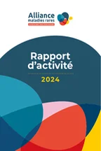 Couverture du rapport d'activité 2024 de l'Alliance maladies rares
